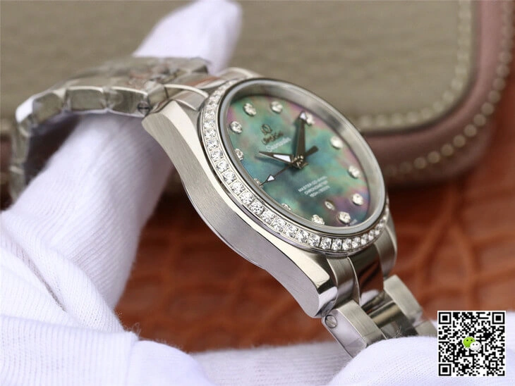 Omega Seamaster 231.15.34.20.57.001 Aqua Terra 150M 3S Factory 1:1 Best Edition Replica Watch Diamond Dial